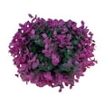 thumbnail image 1 of WZXPWT Zero-Care Artificial Grass Ball, 8" PE Plant Ceiling Ornament - Realistic Indoor/Outdoor Greenery Decor with Quick-Clip System & All-Weather Resistance(Purple), 1 of 7