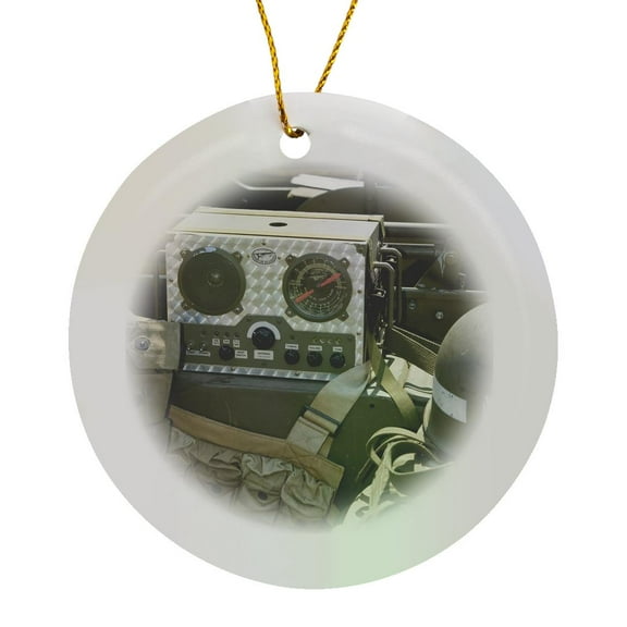 3drose, Wa, Arlington Fly-in, World War Ii Plane - Us48 Wsu1377 - William Sutton, Circle Porcelain Ornament