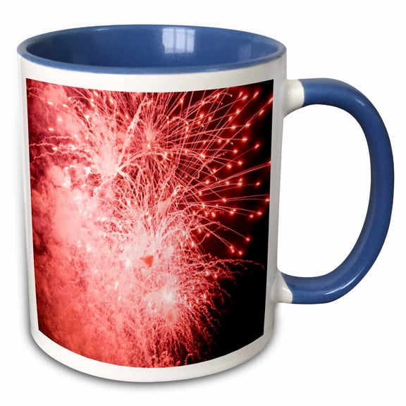 3drose, Wa, Seattle, Lake Union, 4th of July Holiday - Us48 Wsu1338 - William Sutton, 11oz Two-tone Blue Mug