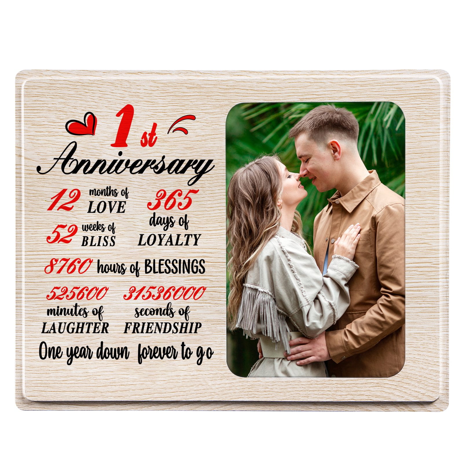 One Year Anniversary Gifts For Wife - 1 Year Wedding Anniversary Gift –  KindPaw Online