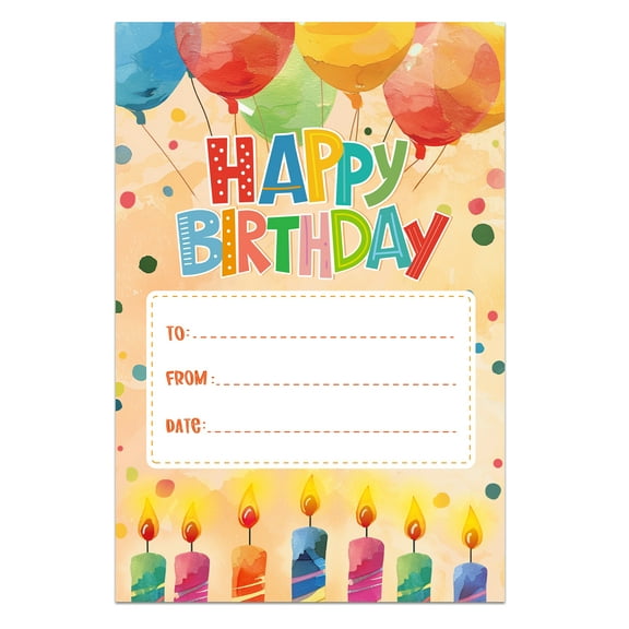 WaaHome 36PCS Happy Birthday Award Certificates Gifts for Students from Teacher Birthday Certificates for Kids Classroom Birthday from Teachers for Back to School Kindergarten Teacher Supplies