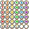 thumbnail image 1 of WaaHome 36Pcs Line Up Spots Dots for Classroom Floor,4" Number Spot Markers and Labels,Classroom Line-up Spots Stickers,Number Spot Helpers Colorful Markers, 1 of 7