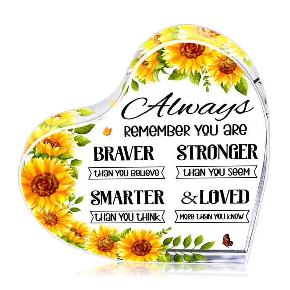 WaaHome Christian Gifts for Women Inspirational Gifts with Bible Verse and Prayers Religious Gifts Scripture Gifts for Women Men Friends Keepsake Paperweight