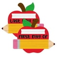 thumbnail image 1 of WaaHome First and Last Day of School Board, Double Sided Back to School Sign My 1st Day of Preschool Kindergarten Chalkboard Sign Back to School Photo Prop Supplies, 1 of 9