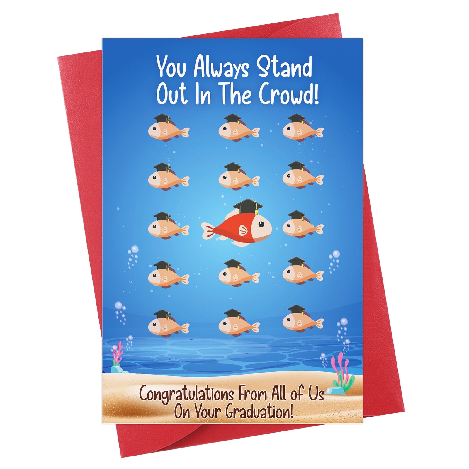 WaaHome Funny Graduation Cards for Her Him Class of 2025 Graduation ...