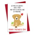 thumbnail image 1 of WaaHome Funny Mothers Day Card - 5.5x8 Happy Mother's Day Card for Dog Moms Fur Mom Mothers Day Gifts Humorous Mothers Day Card with Envelope for Women, 1 of 7