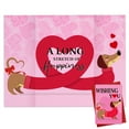 thumbnail image 1 of WaaHome Funny Valentines Day Cards for Him Her Boyfriend Girlfriend Husband Happy Valentines Day Gifts Anniversary Day Gifts for Couple Lover Men Kids Love Greeting Card for Friends with Envelopes, 1 of 7