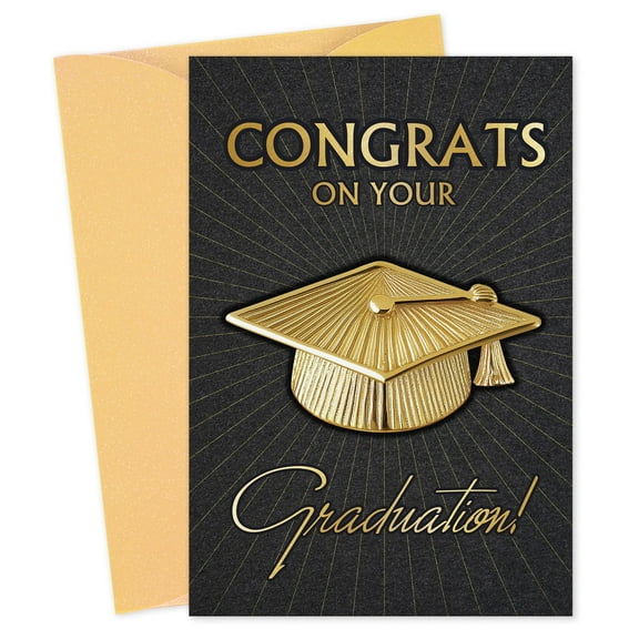 WaaHome 2025 Graduation Cards for Him Her - High School Graduation Card for Grandson Granddaughter - College Congratulations Graduate Gifts for Daughter Son