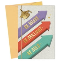 WaaHome High School Graduation Cards for Him Her - 2025 Graduation Card for Grandson Granddaughter - College Congratulations Graduates Gift for Daughter Son