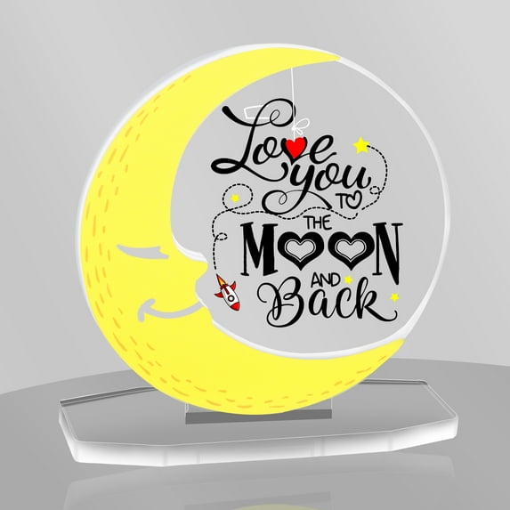 WaaHome Mom Gifts from Daughter,Gifts for Mothers Day from Daughter Son Mothers Day Present for Mother in Law Daughters Sisters Wife from Husband,Love You to The Moon and Back