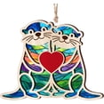thumbnail image 1 of WaaHome Otter Valentine Ornaments for Tree - Valentines Day Gifts for Him Her Couples Boyfriend Girlfriend Husband Wife Party Favor Valentines Day Decorations My Otter Half Anniversary Birthday Gifts, 1 of 9
