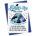 thumbnail image 1 of WaaHome Photo Insert Envelope Included Funny First Fathers Day From Partner, White, 1 of 7
