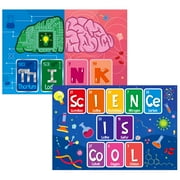 WaaHome Science Posters for Classroom Decorations Periodic Table Posters Science Classroom Educational Charts for Bulletin Board Decorations Back to School Classroom Decorations for Teachers Supplies