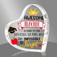 thumbnail image 1 of WaaHome Teacher Appreciation Gifts for Women 4" Keepsake And Paperweight, 1 of 7