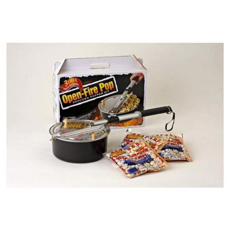 Wabash Valley Farms Open-Fire Pop Popcorn Popper Kit