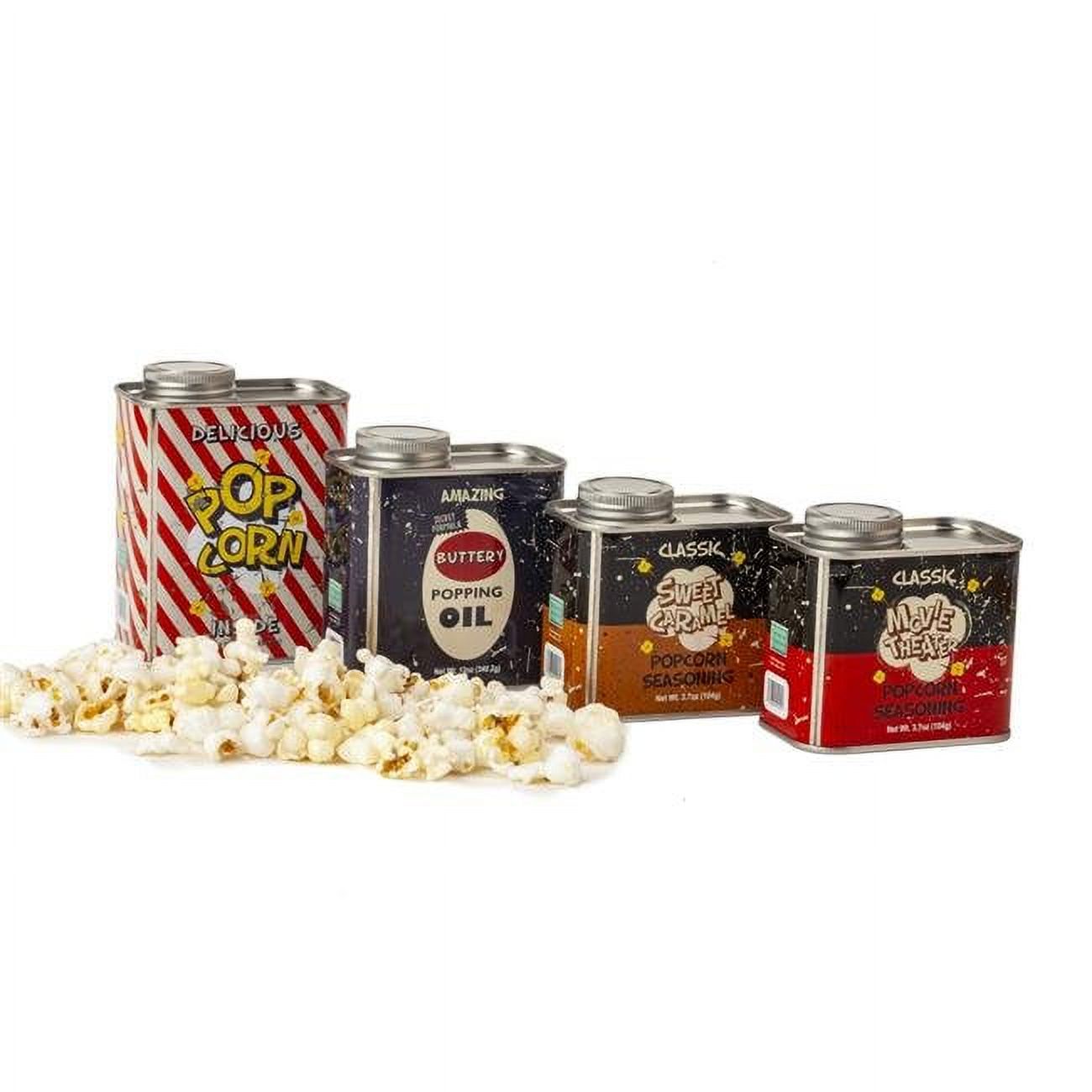 Wabash Valley Farms 77700DS Delicious Retro Tin Collection Popcorn