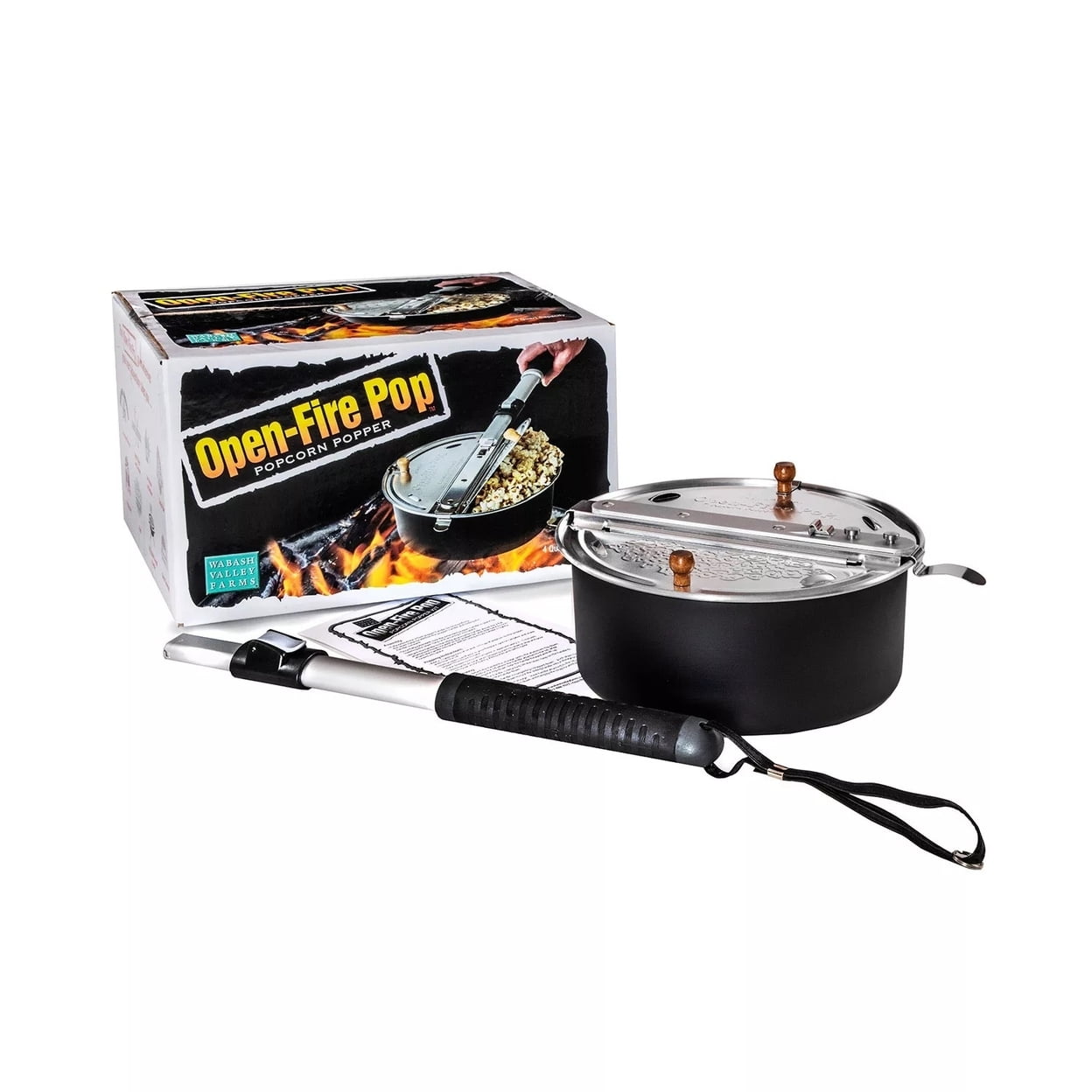 Wabash Valley Farms OpenFire Outdoor Popcorn Popper