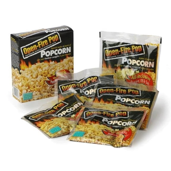 Wabash Valley Farms Open Fire Pop All-Inclusive Popping Kits - Pack of 5