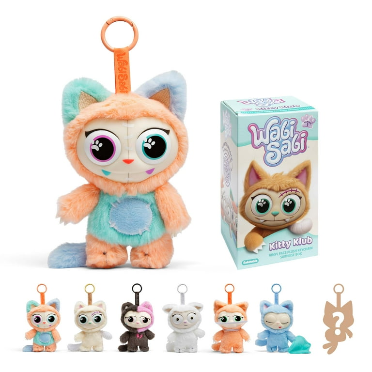 Wabi Sabi Kitty Club Mystery Plush Toys - 5in Blind Box Cat