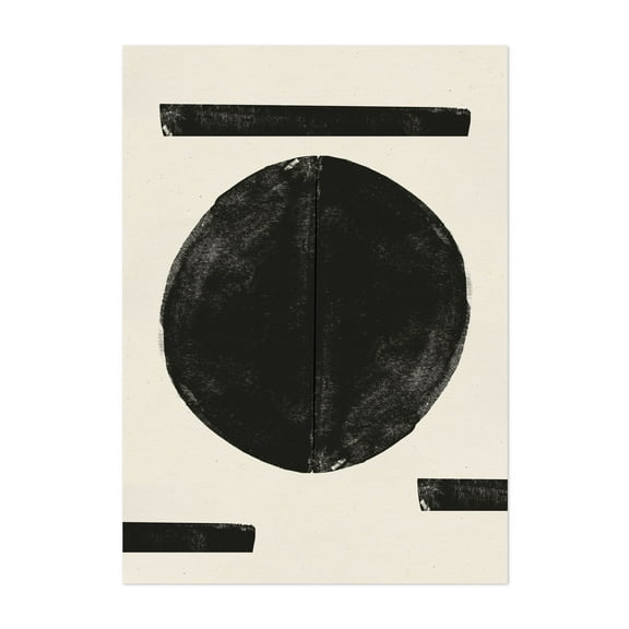 Wabi Sabi No.1 - Mixed Media Unframed Wall Art Print 5 x 7 inches