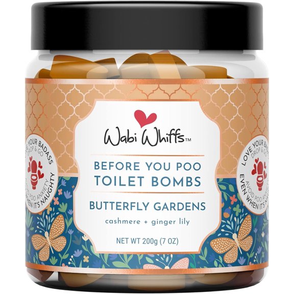 Butterfly Gardens Fizzing Toilet Love Bombs - 60ct