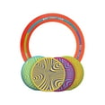 thumbnail image 1 of Waboba Backnine, Nomadic Disc Golf / Frisbee Throwing Flying Target Game, Portable Outdoor Garden Beach Set with 4 Wingman Discs, 1 Ring, Score Card & Carry Case, One Size, 1 of 7