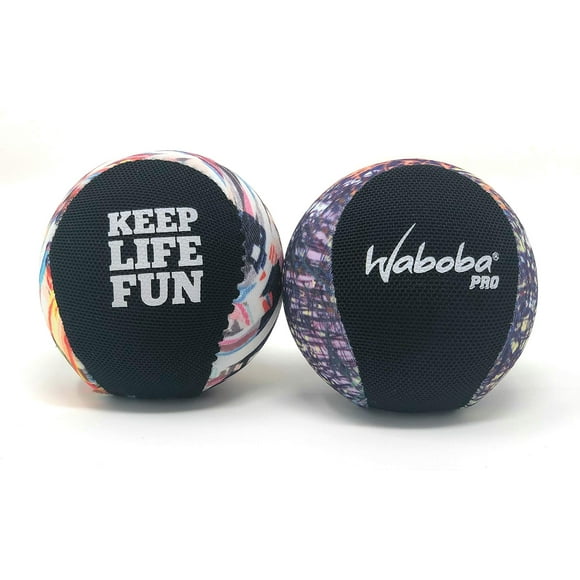 Waboba Ball Pro Water Bouncing Balls Pool Toys Set 2 Pack Bundle Perfect Lake Toy & Swimming Pool Balls Great Summer Gift for Kids Outdoor Water Bounce Skipping Pool Balls Beach Water Ball
