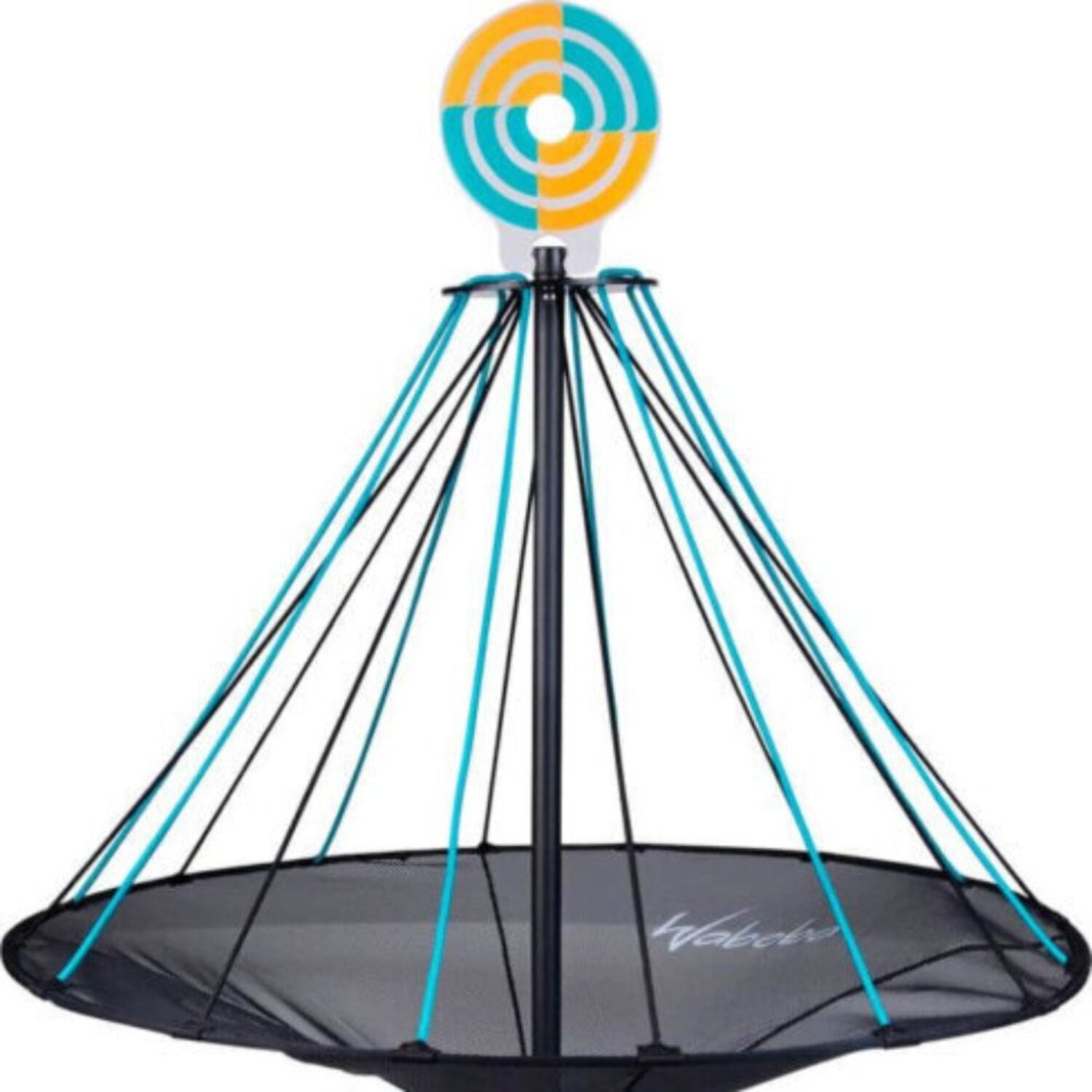 Waboba Hitman Flying Disc Target Game, 2 in 1 Foldable Throwing Garden Game with 4 Silicone