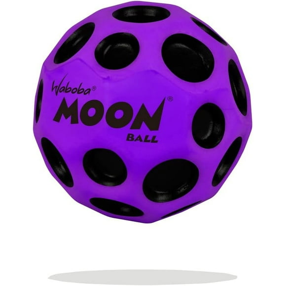 Waboba The Original Moon Ball - Purple - Hyper Bouncy Ball - All Ages Extreme Bounce and Fun - Perfect for Active Play