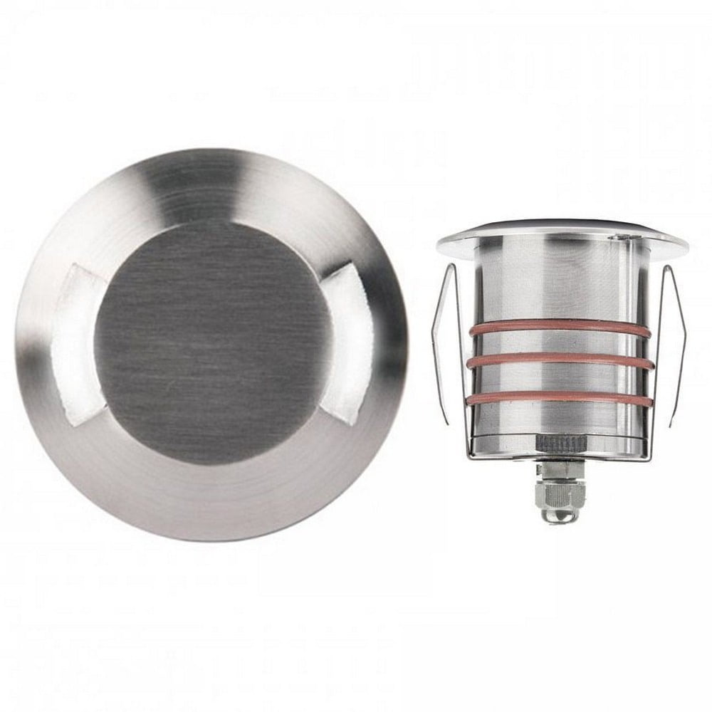 Sleek Stainless Steel LED Bi-Directional Outdoor Indicator Light