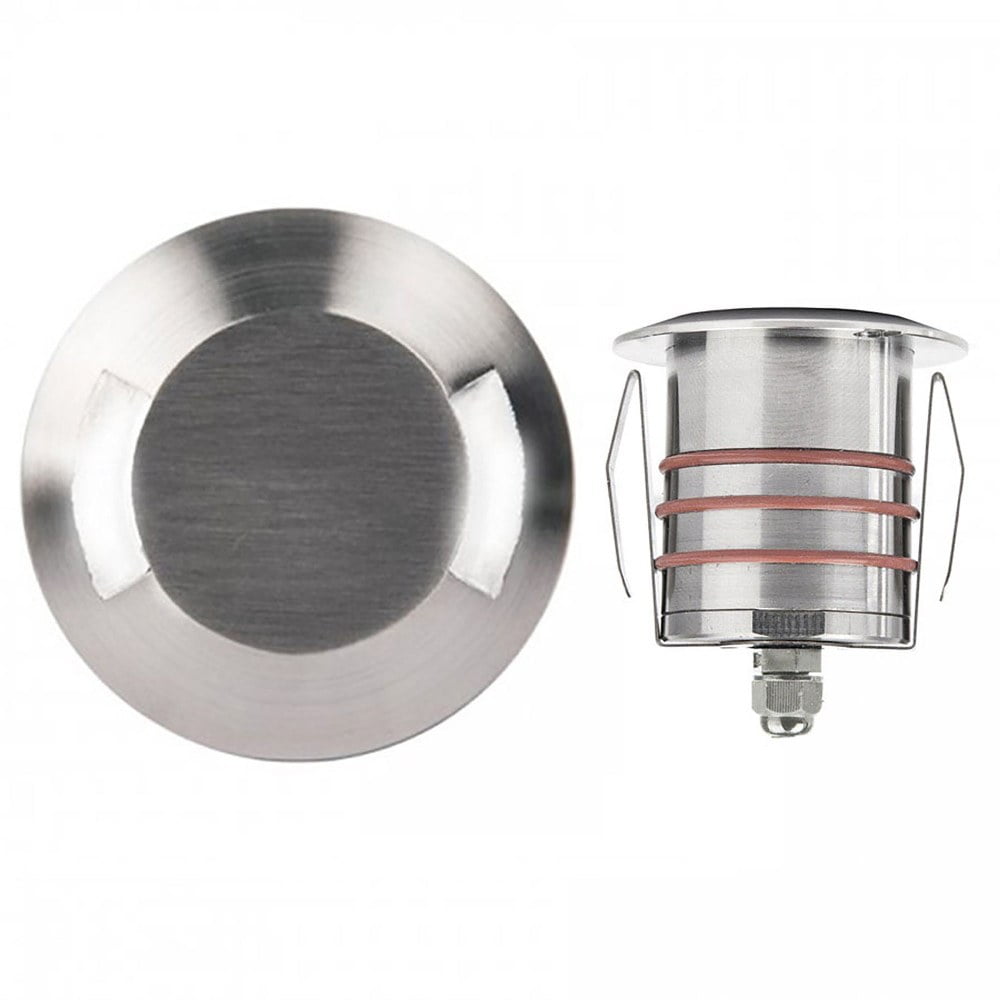 Sleek Stainless Steel LED Bi-Directional Outdoor Indicator Light
