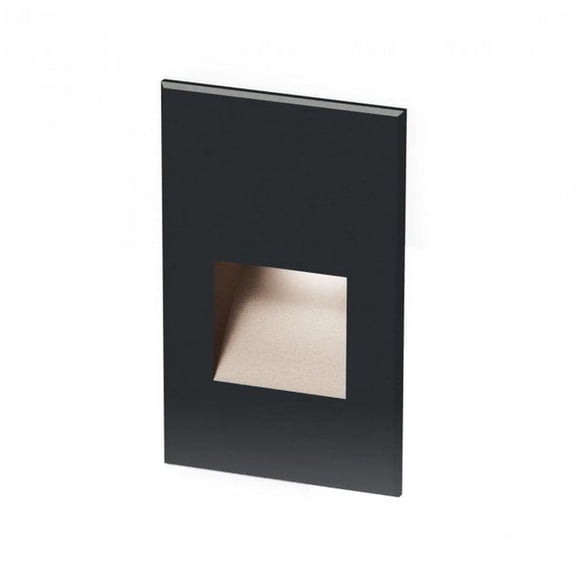 Wac Lighting 4021 5" Tall Vertical Led Step And Wall Light - Black