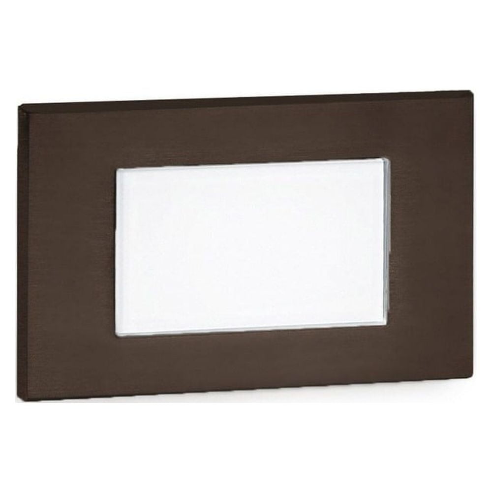 Sleek Bronze LED Step and Wall Light with Dimmable Feature