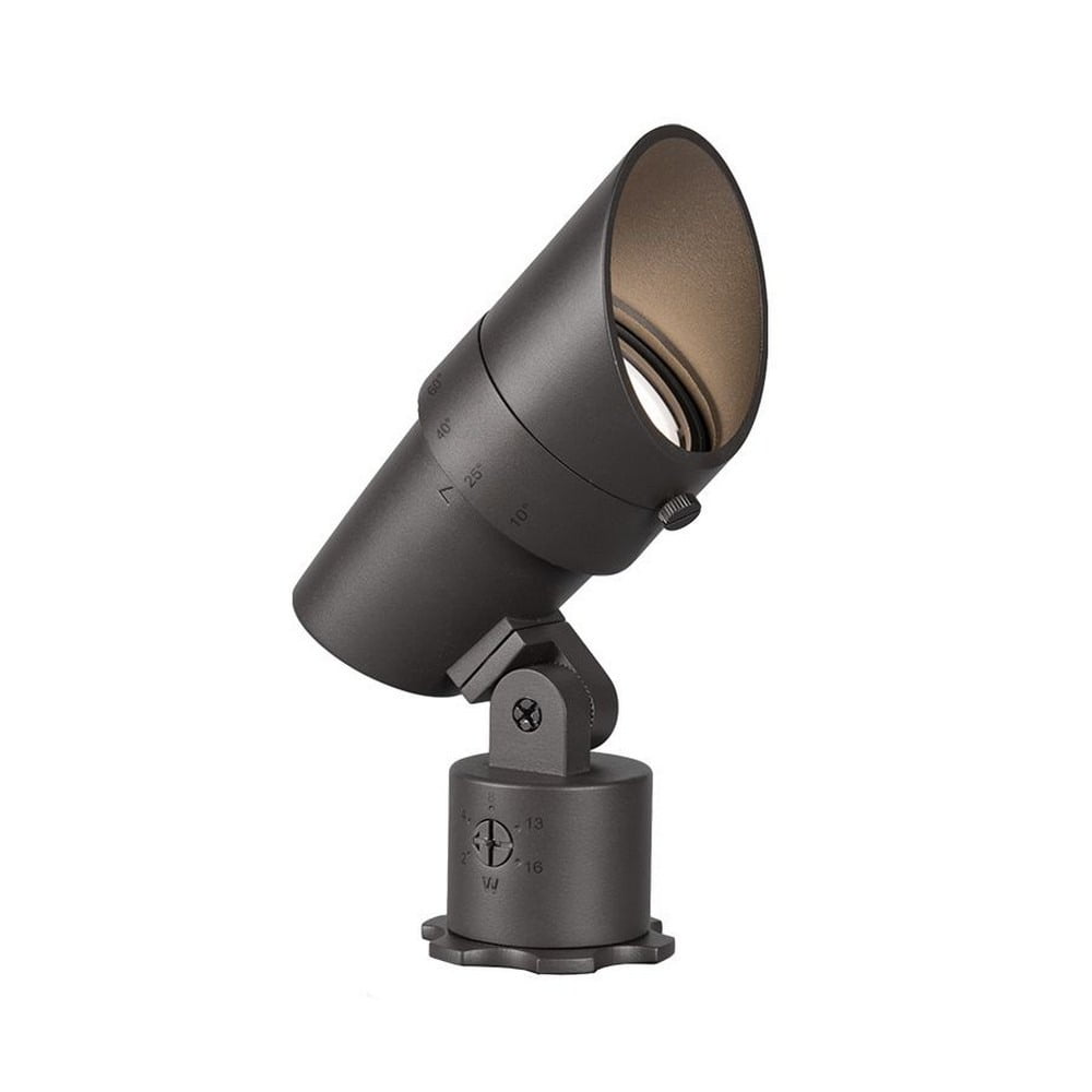 Bronze Adjustable Beam LED Landscape Spotlight