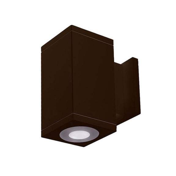 Wac Lighting Dc-Ws06-Ub Cube Architectural 1 Light 10" Tall Led Outdoor Wall Sconce -