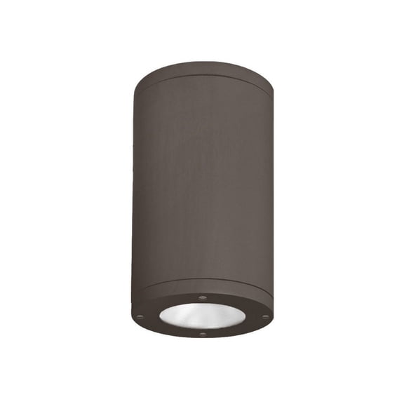 Wac Lighting Ds-Cd06-S Tube Architectural 10" Tall Led Outdoor Flush Mount Ceiling Fixture