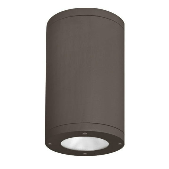 DS-CD08-F40-BZ-WAC Lighting-Tube Architectural-54W 40 degree 1 LED Flush Mount in Contemporary Style-7.88 Inches Wide by 11.75 Inches High-Bronze