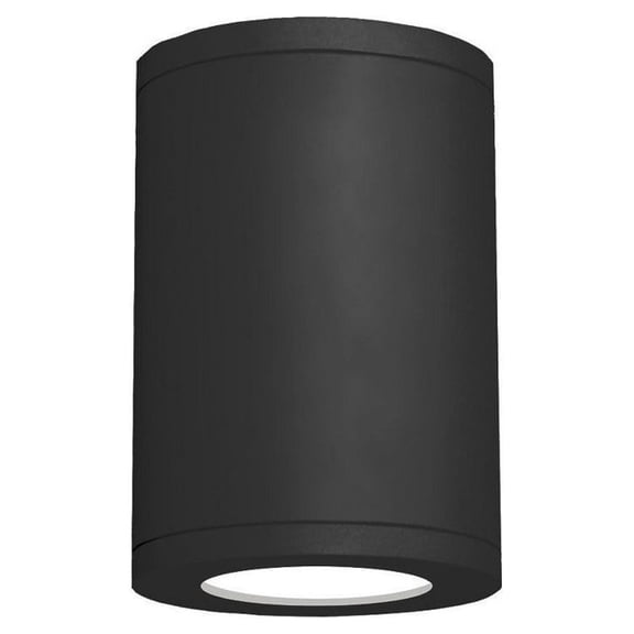 Wac Lighting Ds-Cd08-N Tube Architectural 12" Tall Led Outdoor Flush Mount Ceiling Fixture