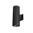 thumbnail image 1 of Wac Lighting Ds-Wd05-Fb Tube Architectural 2 Light 13" Tall Led Outdoor Wall Sconce -, 1 of 5