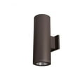 thumbnail image 1 of WAC Lighting DS-WD05-F30S-BZ Tube Architectural 5" 2 Light LED Double Sided Wall, 1 of 6