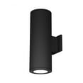 thumbnail image 1 of Wac Lighting Ds-Wd06-Fb Tube Architectural 2 Light 18" Tall Led Outdoor Wall Sconce -, 1 of 5