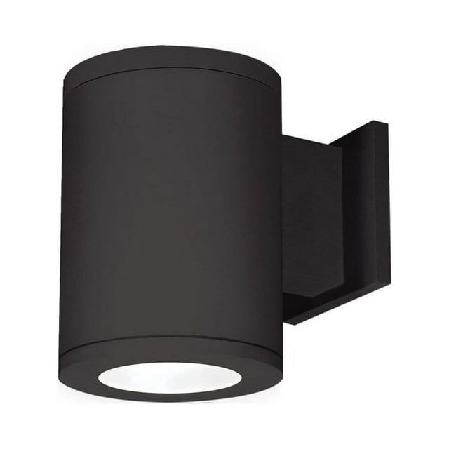 Wac Lighting Ds-Ws05-Fs Tube Architectural 1 Light 7" Tall Led Outdoor Wall Sconce - Black