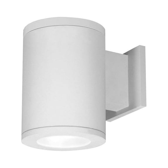 Wac Lighting Ds-Ws05-Ns Tube Architectural 1 Light 7" Tall Led Outdoor Wall Sconce - White