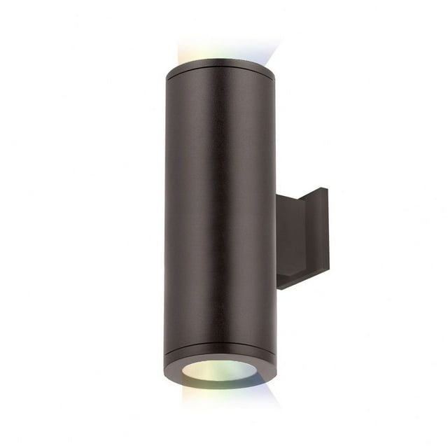Wac Lighting Ds-Ws05-Ns Tube Architectural 1 Light 7" Tall Led Outdoor Wall Sconce -
