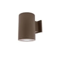 thumbnail image 1 of Wac Lighting Ds-Ws06-Fb Tube Architectural 1 Light 10" Tall Led Outdoor Wall Sconce -, 1 of 2