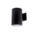 thumbnail image 1 of Wac Lighting Ds-Ws06-Fb Tube Architectural 1 Light 10" Tall Led Outdoor Wall Sconce -, 1 of 2