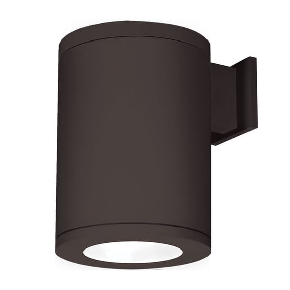Wac Lighting Ds-Ws08-Fb Tube Architectural 1 Light 12" Tall Led Outdoor Wall Sconce -