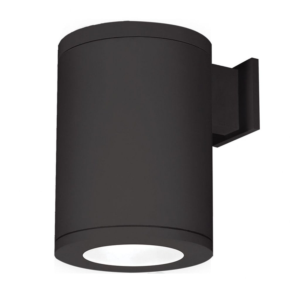 Modern Black Aluminum Cylinder LED Wall Sconce, Dimmable & Energy Star