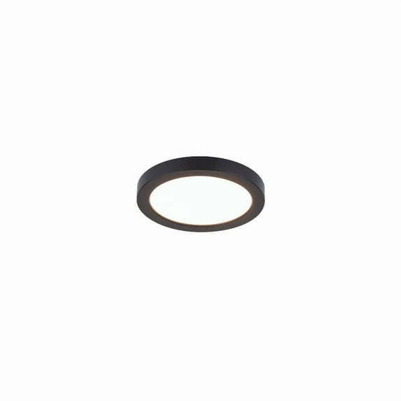 Wac Lighting Fm-07Rn Round 1 Light 7" Wide Integrated Led Flush Mount Ceiling Fixture -
