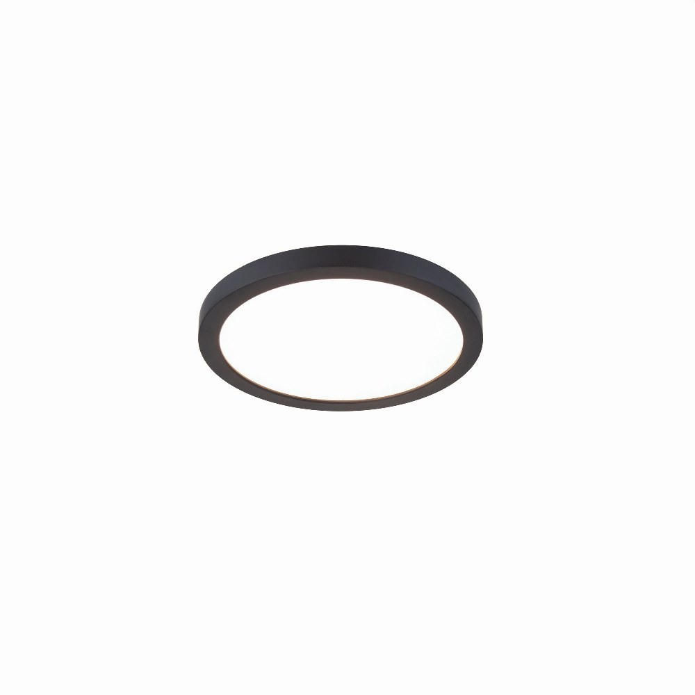 Wac Lighting Fm-11Rn Round 1 Light 11" Wide Integrated Led Flush Mount ...